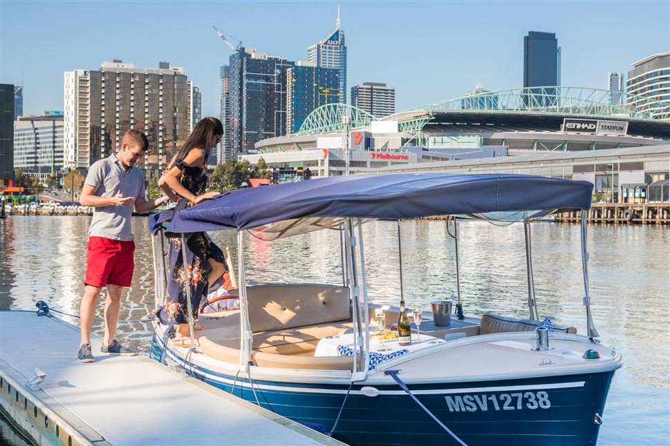 2-Hour Luxury Self-Drive Boat Hire for up to 10