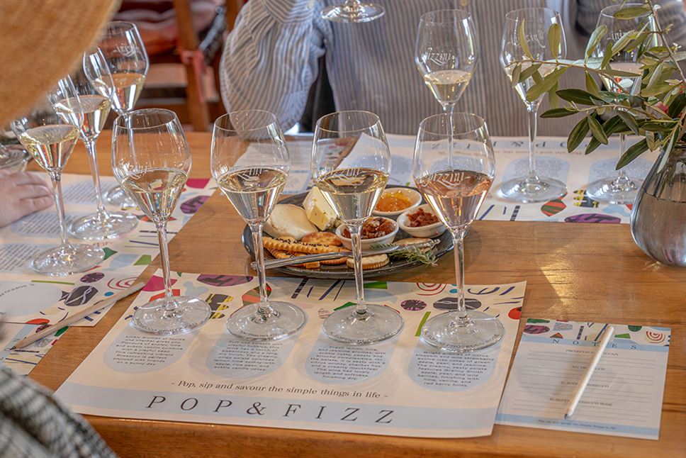 Pop and Fizz Prosecco Tasting for 2