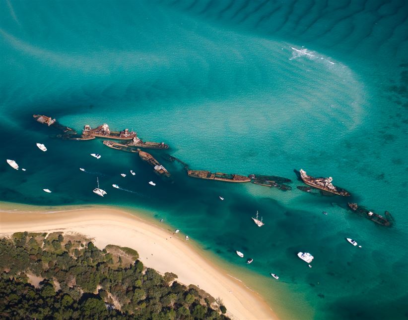 Tangalooma VIP Helicopter Scenic Flight for 6
