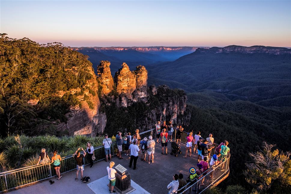 Blue Mountains Sunset Tour from Sydney