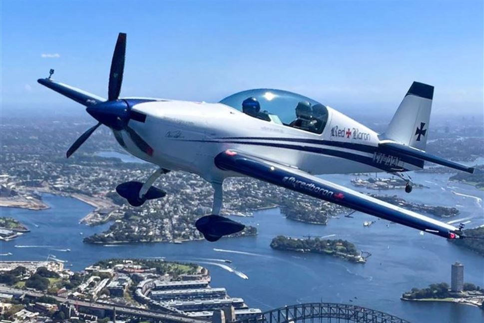 Sydney Harbour Flight with Aerobatics