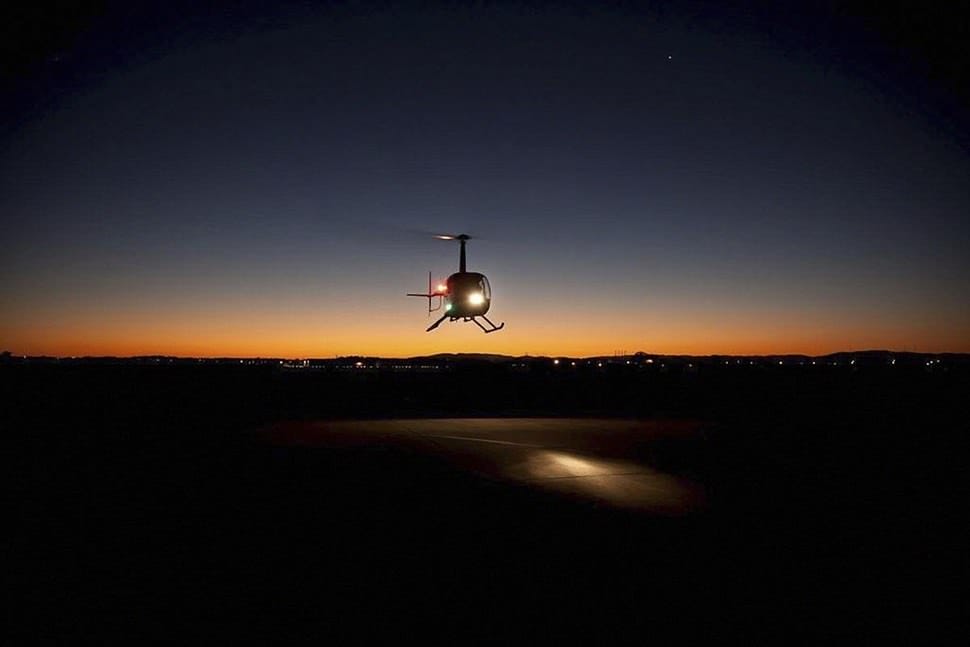 Hands On Flight in a Helicopter