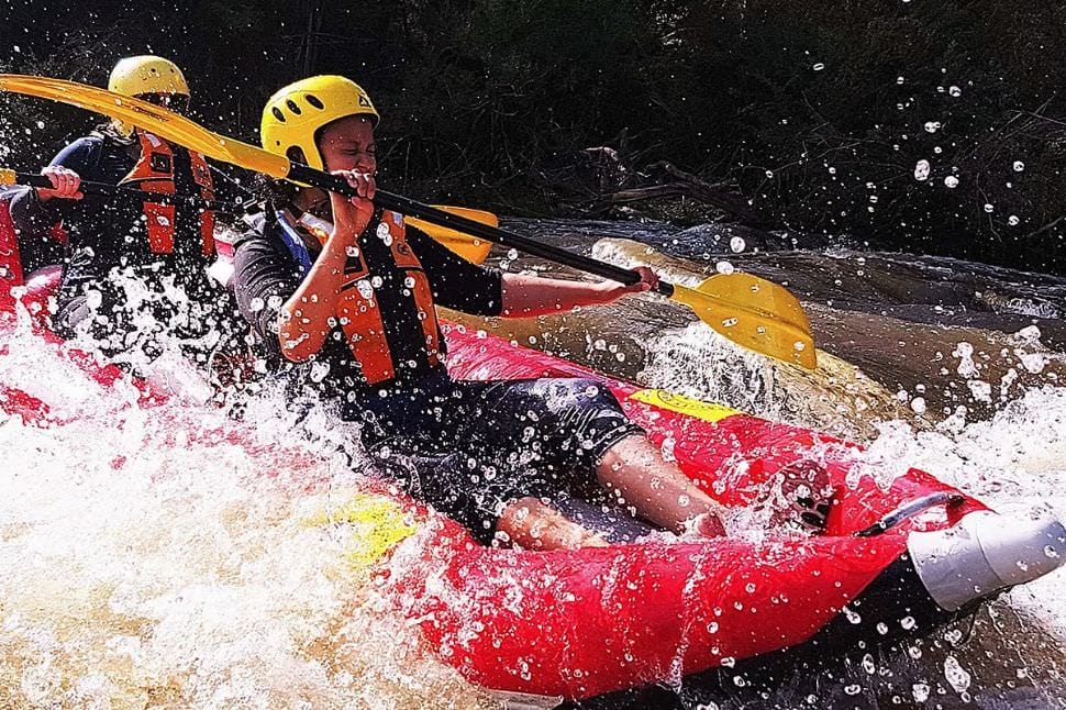 Sports Rafting the Yarra River