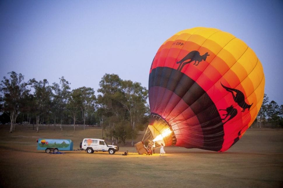 Hot Air Balloon Ride with Breakfast, Brisbane
