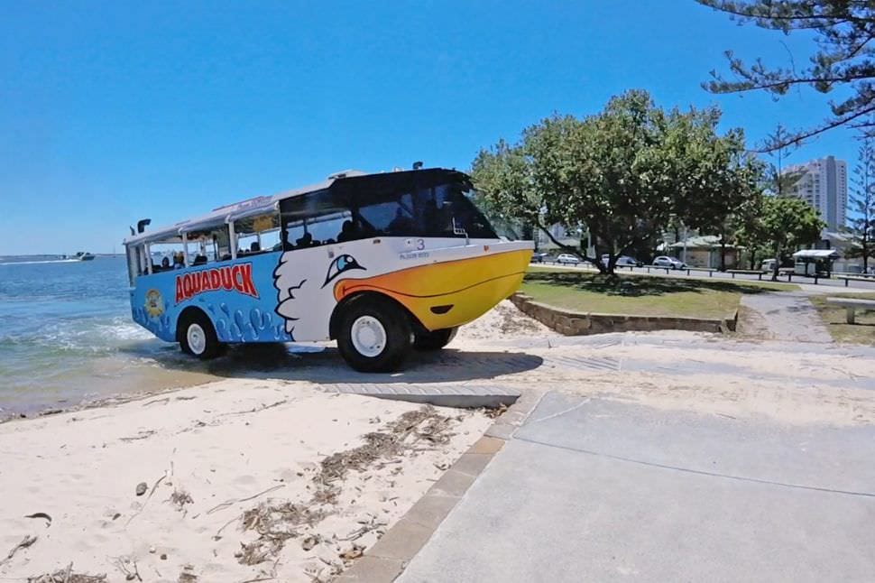 Amphibious Vehicle Tour Bus, Gold Coast