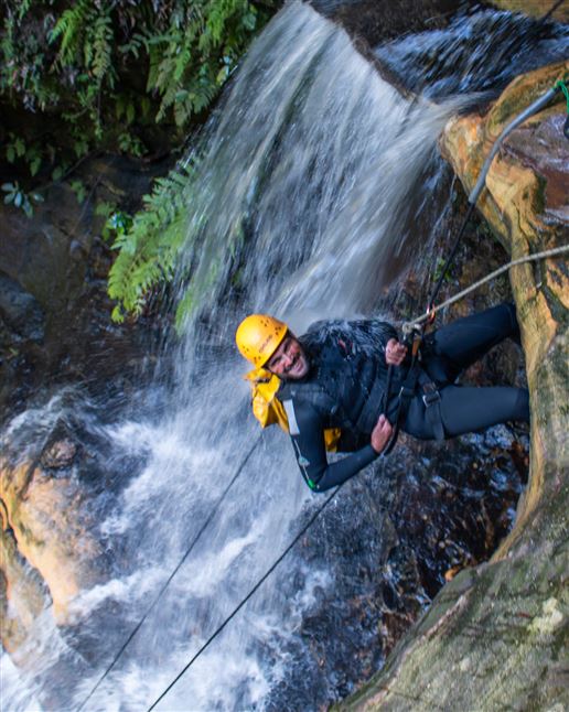 Spectacular Empress Canyon, Abseil and Canyoning