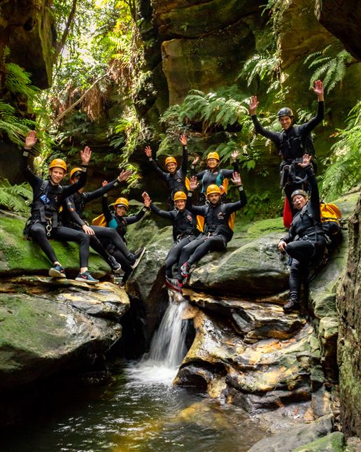 Spectacular Empress Canyon, Abseil and Canyoning