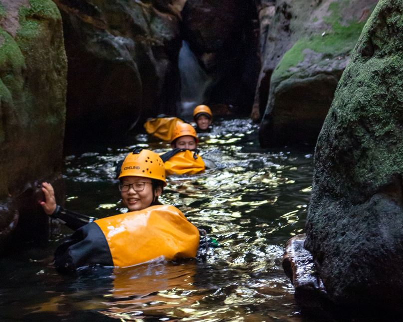 Spectacular Empress Canyon, Abseil and Canyoning