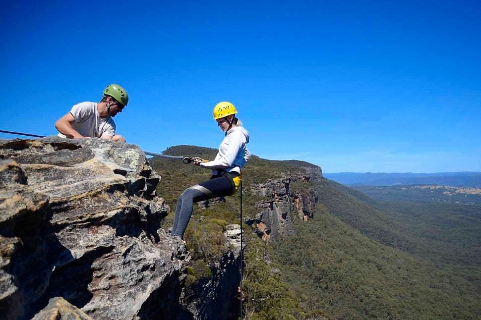 Abseiling Mini Jump
