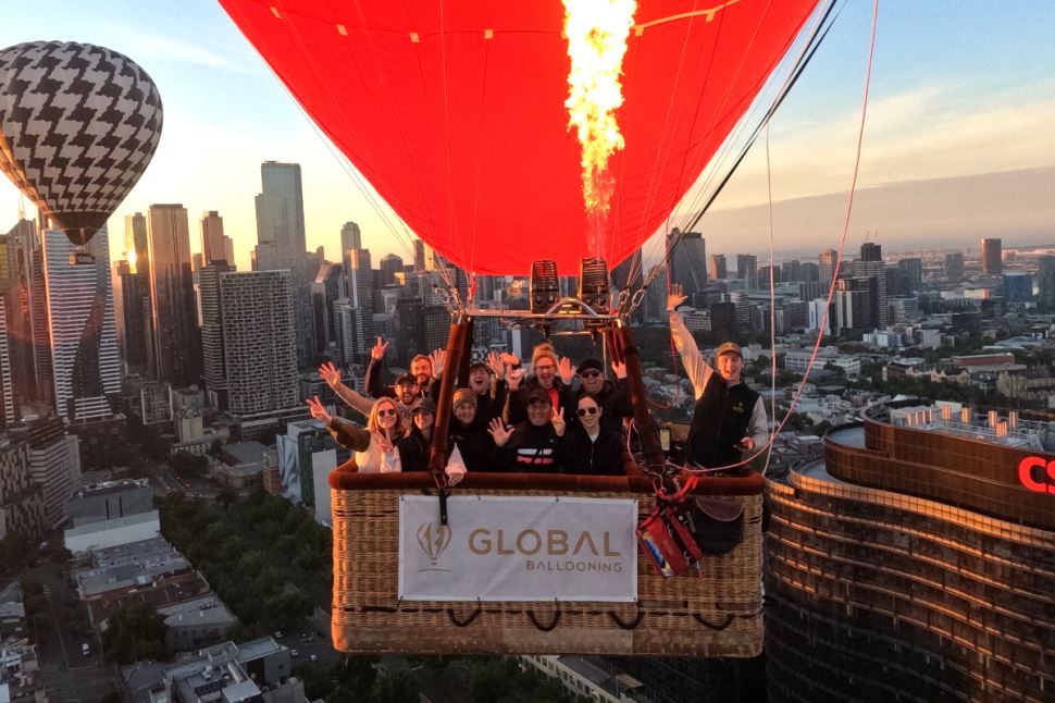 Hot Air Ballooning with Breakfast, Melbourne
