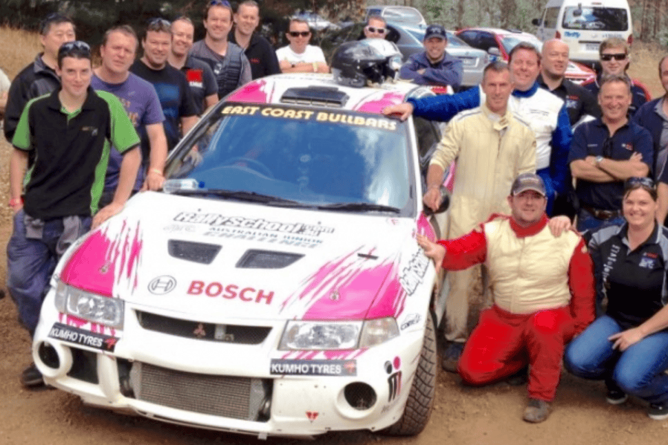 Two Car Rally Blast, 17 Laps