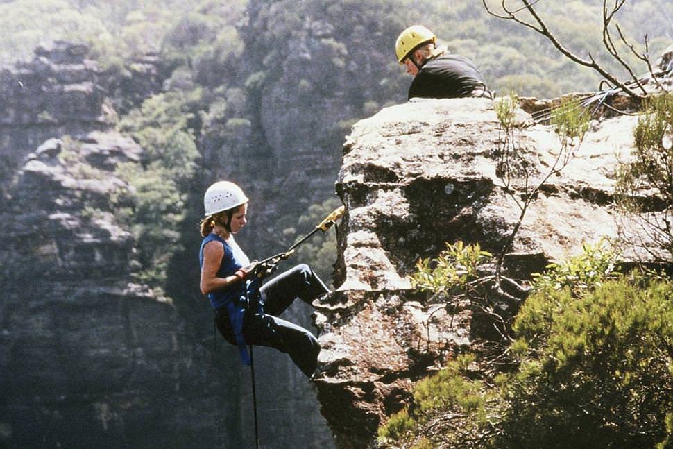 Abseiling Mini Jump For Two