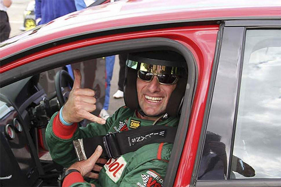 Hot Laps in a V8 Race Car