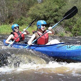 Canoe The Yarra River By Twilight (child)