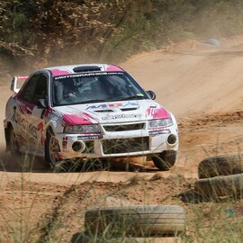 Turbo Rally Car Drive, 9 Laps