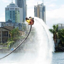 Jet Pack Solo Flight