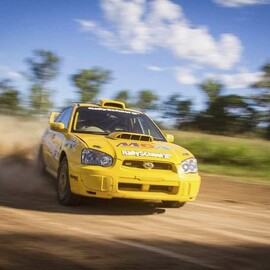 Rally Car Two Car Blast, 17 Laps