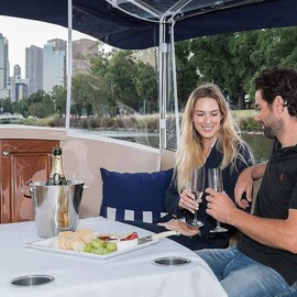 Private Boat Hire for Two with Wine and Cheese
