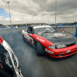 Drifting Battle Thrill Ride, 2 laps