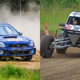 V8 Race Buggy and WRX Rally Car Combo