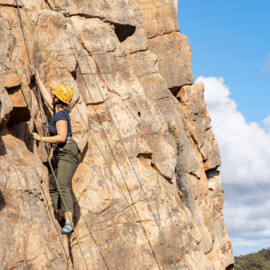 Rock Climb and Abseil at Onkaparinga