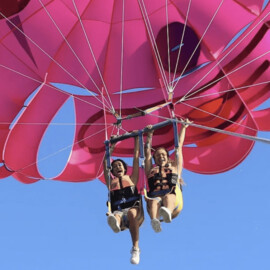 Parasailing Surfers, Solo Flight