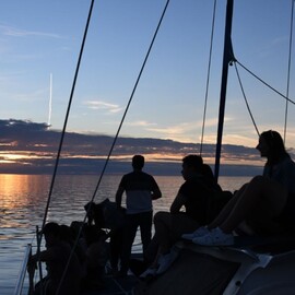 Twilight Cruise on a Catamaran