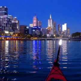 Melbourne City Twilight Kayak Tour for Two