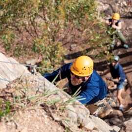 Rock Climb and Abseil at Onkaparinga (child)