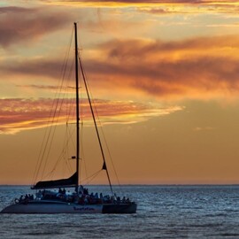 Twilight Cruise on a Catamaran for Two
