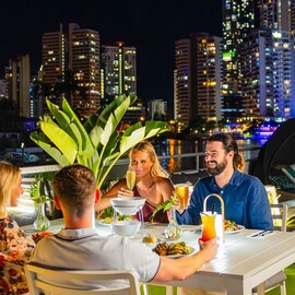 Gold Coast Dinner Cruise with Outside Seating