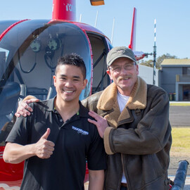 Trial Helicopter Flight