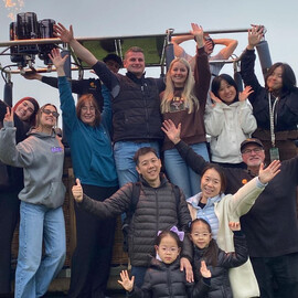 Yarra Hot Air Ballooning w/Breakfast and Transfers