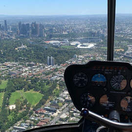 20 minute Melbourne City Helicopter Scenic Flight