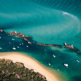 Tangalooma VIP Helicopter Scenic Flight for 6