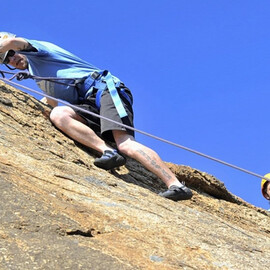 Rock Climbing and Abseiling Day with Transfers