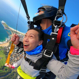 Skydive Wollongong from 15,000 feet, Weekend