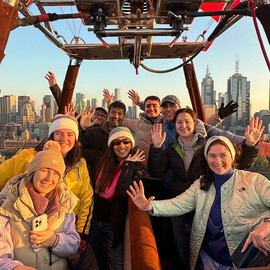Hot Air Ballooning with Breakfast, Melbourne