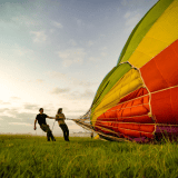 Hot Air Ballooning with Breakfast, Weekday Flight Hot Air Ballooning with Breakfast, Weekday Flight