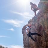 Rock Climb and Abseil at Morialta