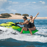 Paired Parasailing and Hour-Long Jet Ski Safari Paired Parasailing and Hour-Long Jet Ski Safari