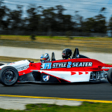High Speed Formula Ford Passenger Ride High Speed Formula Ford Passenger Ride