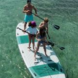 Group Paddleboarding Adventure on a Mega SUP Group Paddleboarding Adventure on a Mega SUP