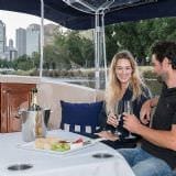 Private Boat Hire for Two with Wine and Cheese Private Boat Hire for Two with Wine and Cheese