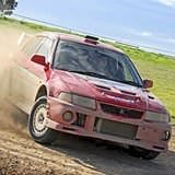 Rally Driving Two Car Blast, 16 Laps