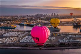 Hot Air Balloon Flight Over Melbourne