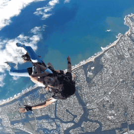 Tandem Skydive, 14 000ft, Weekend