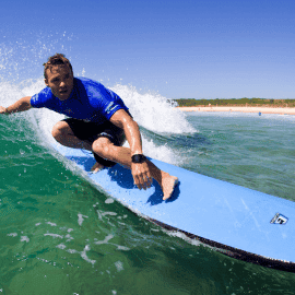 Surf Lesson at Lennox Head