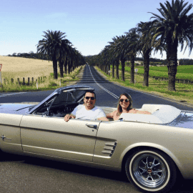 Barossa Personalised Tour in a Mustang for Two
