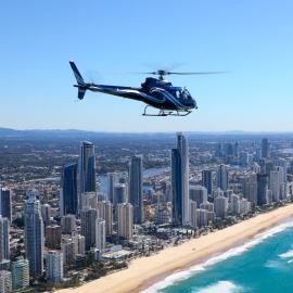 Family Sea World and Broadwater Helicopter Flight